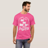 Denk aan de puzzel van de puzzel t-shirt (Voorkant volledig)