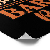 Denk aan de racepaardenraces van Barrel Racer Ra Poster (Hoek)