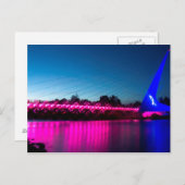 Denk aan de roze Sundial Bridge Briefkaart (Voorkant / Achterkant)