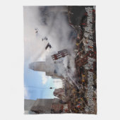 Denk aan de slachtoffers - 11 september 2001 theedoek (Verticaal)