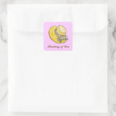 Denk aan de Sticker van uw rietje Pet (Tas)
