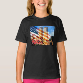 Denk aan de terroristische aanslagen van 11 septem t-shirt