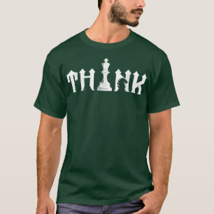 Denk aan de teruggave van  schaakstukken t-shirt