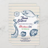 Denk aan de uitnodiging voor het dineren van de Se (Voorkant / Achterkant)