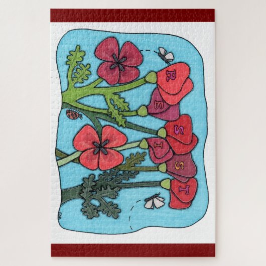 Denk aan de Verzetsstrijders Legpuzzel (Verticaal)