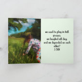 DENK AAN DE VRIENDSCHAP KAART (Binnen)