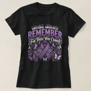 Denk aan degenen die niet kunnen Alzheimer strijde T-shirt