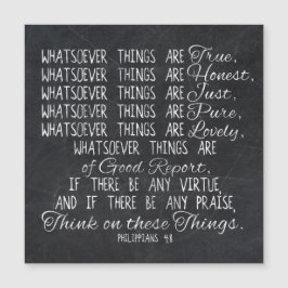 Denk aan deze Christelijke Bijbelschets van Dingen