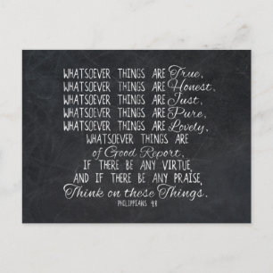 Denk aan deze Christelijke Bijbelschets van Dingen Briefkaart