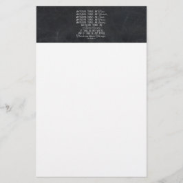 Denk aan deze Christelijke Bijbelschets van Dingen Briefpapier