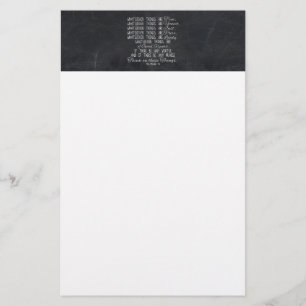 Denk aan deze Christelijke Bijbelschets van Dingen Briefpapier