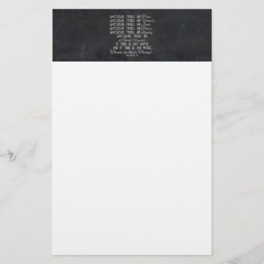 Denk aan deze Christelijke Bijbelschets van Dingen Briefpapier (Voorkant)