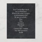 Denk aan deze Christelijke Bijbelschets van Dingen Flyer (Achterkant)