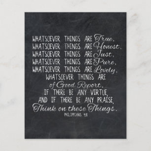 Denk aan deze Christelijke Bijbelschets van Dingen Flyer