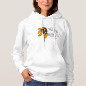 Denk aan deze dingen hoodie (Voorkant)