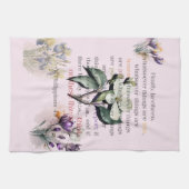 Denk aan deze dingen in de Schrift Theedoek (Horizontaal)