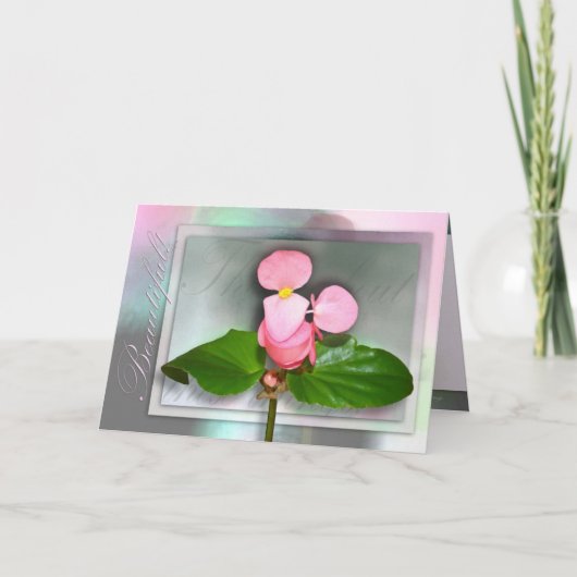 Denk aan deze dingen kaart (Voorkant)