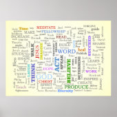 Denk aan deze dingen poster (Voorkant)