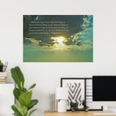 Denk aan deze dingen poster - Versie C (Thuiskantoor)