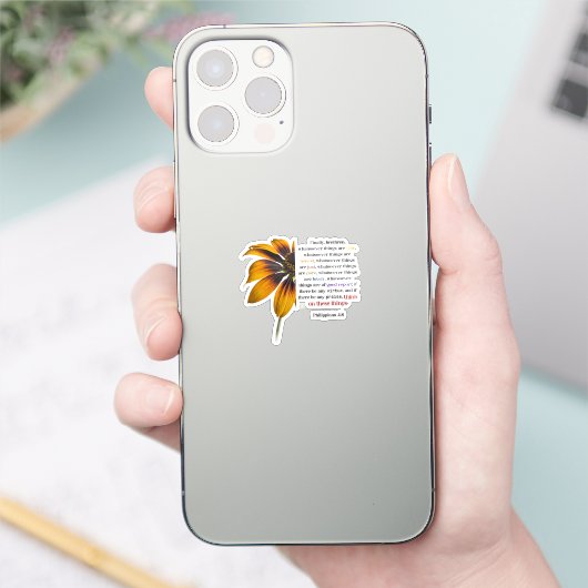 Denk aan deze dingen sticker (Telefoon)