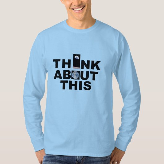 DENK AAN DIT MANNEN T-SHIRT (Voorkant)