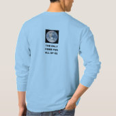 DENK AAN DIT MANNEN T-SHIRT (Achterkant)