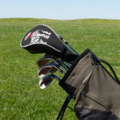 Denk aan DODE Puppies Wit Golfheadcover (Insitu)