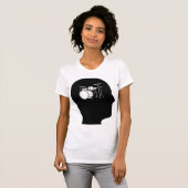 Denk aan drums t-shirt (Voorkant volledig)