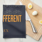 Denk aan een andere aangepaste motorfietscyclus theedoek (Quarter Fold)