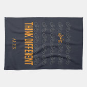 Denk aan een andere aangepaste motorfietscyclus theedoek (Horizontaal)