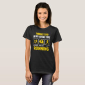 Denk aan een Go Running Jogger T-shirt (Voorkant volledig)