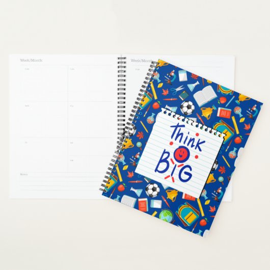 Denk aan een grote Motivatie agenda-planner Planner (Display)