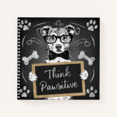 Denk aan een passieve slimme hond notitieboek (Voorkant)