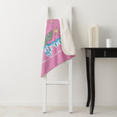 Denk aan een positieve blijf-van-mijn-lijfspreuk sherpa deken (In situ)