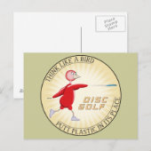 Denk aan een vogel briefkaart (Voorkant / Achterkant)