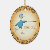 Denk aan een vogel keramisch ornament (Rechts)