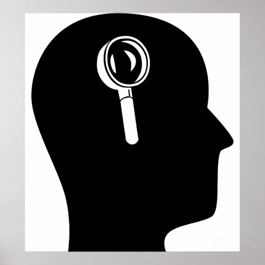 Denk aan forensische wetenschap poster (Voorkant)