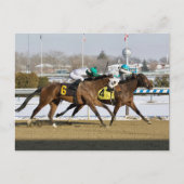 Denk aan Glenn beats Charming Cara Briefkaart (Voorkant)