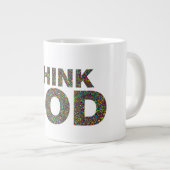 Denk aan god grote koffiekop (Voorkant rechts)