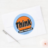 Denk aan goede gedachten Sticker (Envelop)