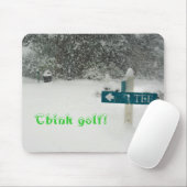 Denk aan golf! muismat (Met muis)