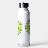 DENK AAN GREEN aangepast monogram Waterfles (Links)