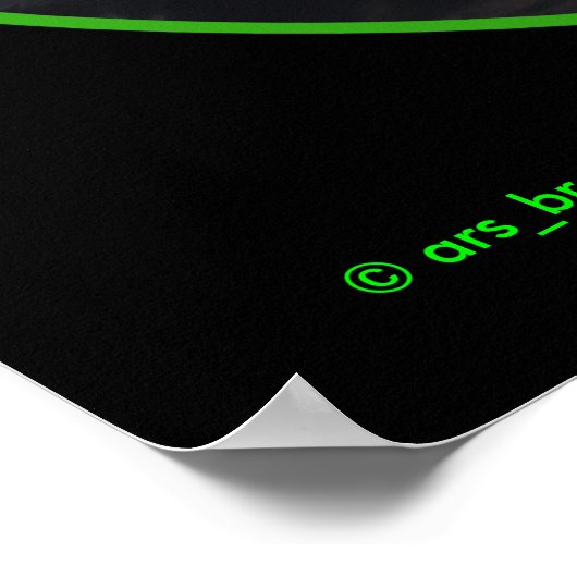 Denk aan Green ET Poster (Hoek)