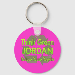 Denk aan Green Jordan Sleutelhanger