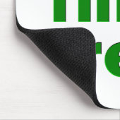 Denk aan Green Mousepad Muismat (Hoek)