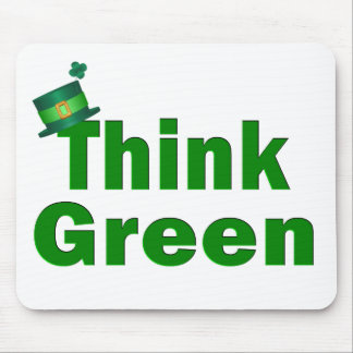 Denk aan Green Mousepad Muismat