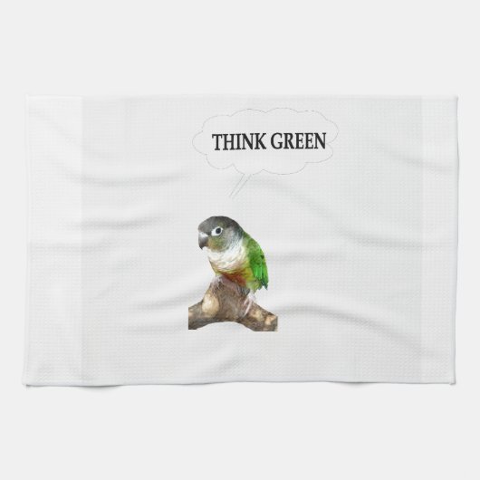 Denk aan Groen 2 Theedoek (Horizontaal)