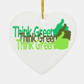 Denk aan Groen ornament - pas aan (Voorkant)