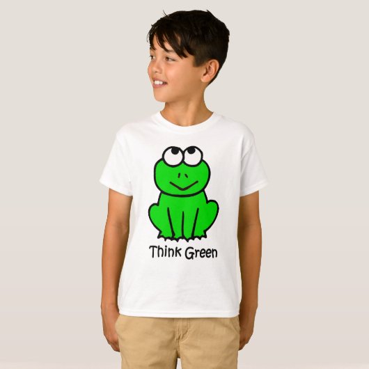 Denk aan Groen t-shirt (Voorkant volledig)