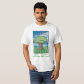 Denk aan Groene Brain T-shirt (Voorkant volledig)